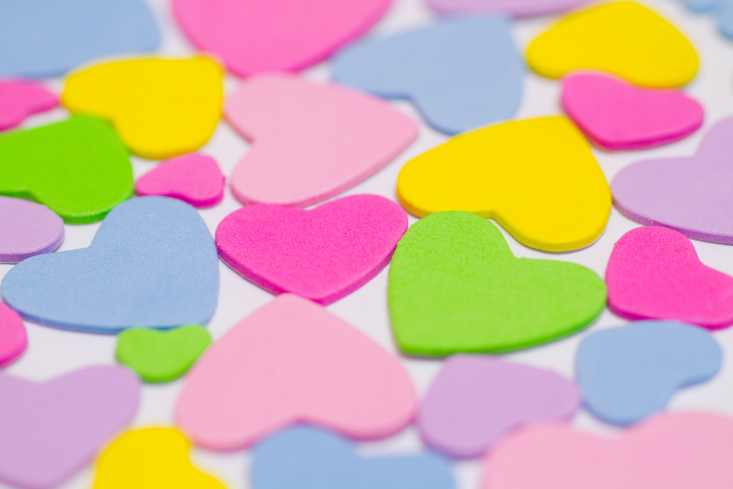 Colorful Hearts