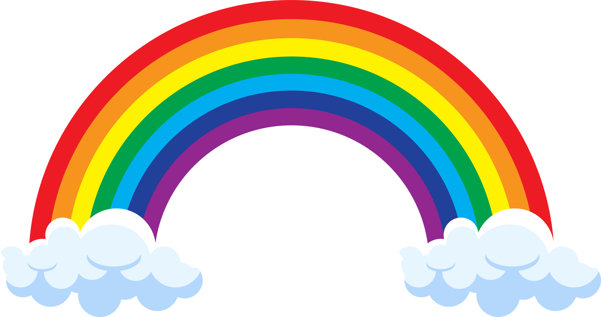 Rainbow and Clouds